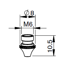 TR352-7991X TR-NOZZLE Ø 1.75 HD