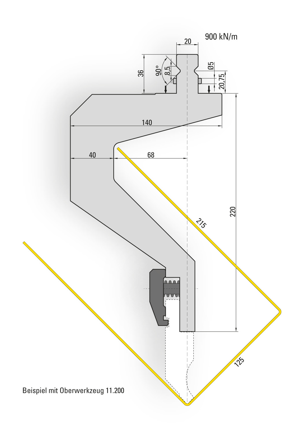 50.502 Tussenstuk Zwanenhals Systeem B