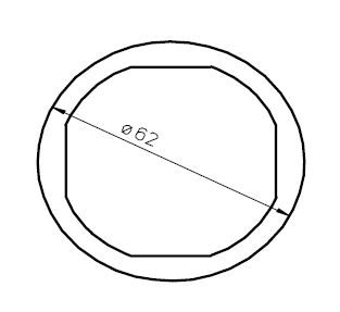 AM313-9513 AM-GASKET PTFE - LENS HOUSING Ø2.0