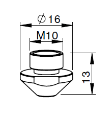 AM325-4020CPX AM-NOZZLE Ø 2.0 CP