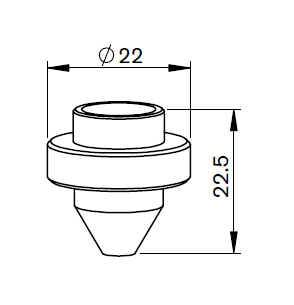 AM326-0020 AM-MB-NOZZLE Ø 2.5