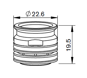 AM367-2036 AM-NOZZLE ADAPTOR WITH 8 HOLES