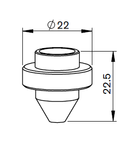 AM387-1902 AM-MB-HV NOZZLE Ø 3.0