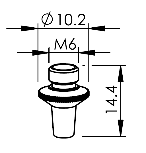 BL355-5024 BL-NOZZLE  Ø 1.8