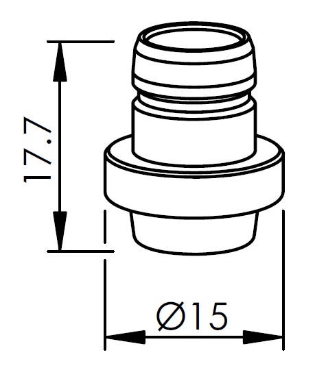 BY310-9744X BY-NOZZLE Ø 3.5