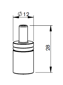 BY328-3207 BY-MALE WATER CONNECTOR