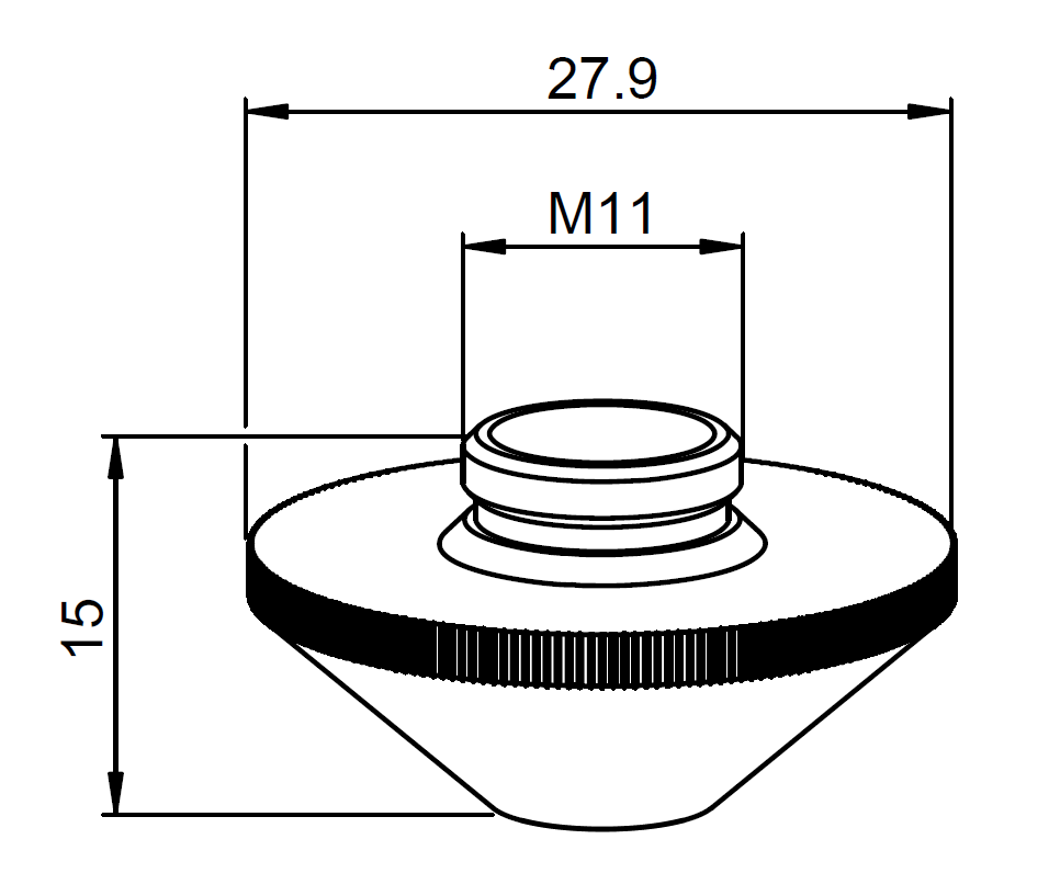 LV333-2154 LV-NOZZLE 4.0 MM CH 6.0