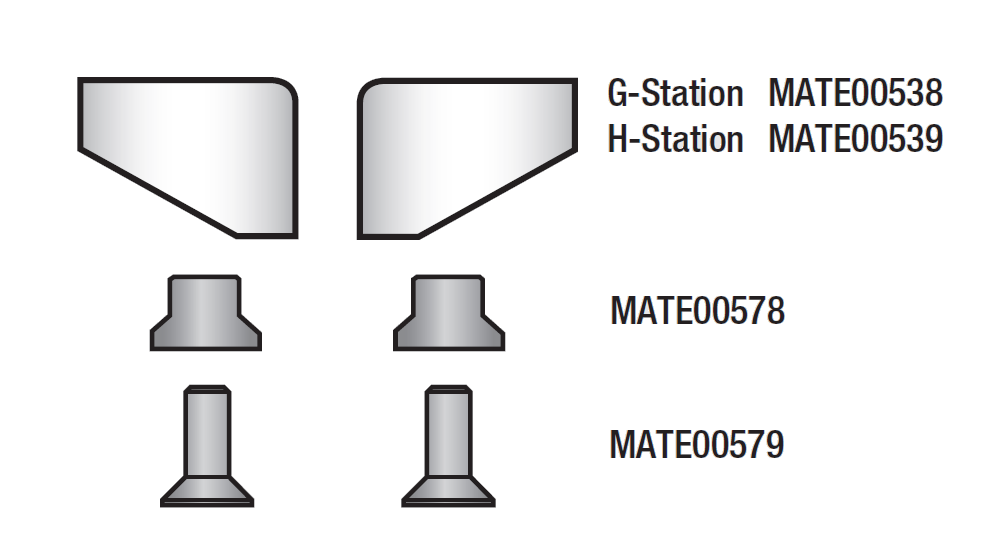 MATE00539 Kunststof Afstroper QuickLock Size 2D - t.b.v. Scheidingsgereedschap
Maximale lengte 76,2 mm