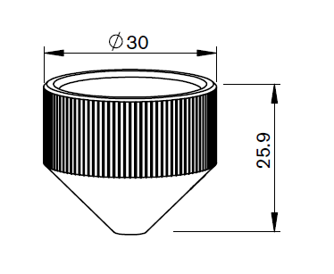 MB316-269 MB-DOUBLE NOZZLE TIP
