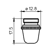 MG356-2191 MG-NOZZLE Ø 1.8 Long