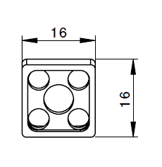 MZ335-1850P MZ-CONNECTOR COVER LONG LIFE - PLASTIC