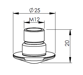 MZ368-4430CP MZ-NOZZLE Ø 1.0 CP