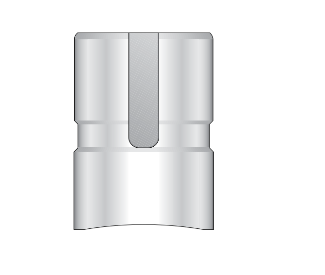 P04G1A 114 G Station (76,2 - 88,9) Stempel Rechthoek