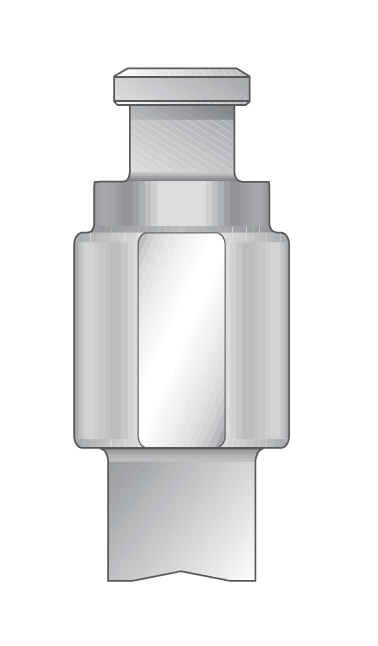 PAPCC01 Stempel  Type 33,0 mm Driehoek