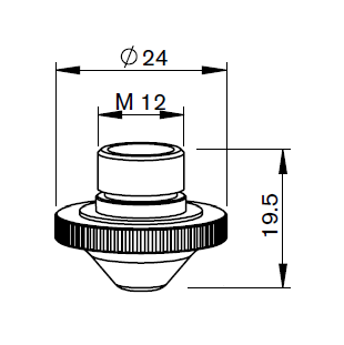 PR362-0005CP PR-DOUBLE NOZZLE Ø 1.5 CP.