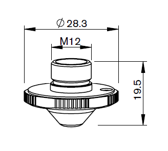 PR422-0620 PR-TRIPLE NOZZLE PENT Ø 1.5 CP