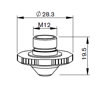 PR422-0685 PR-DOUBLE NOZZLE PENT Ø 2.0 CP