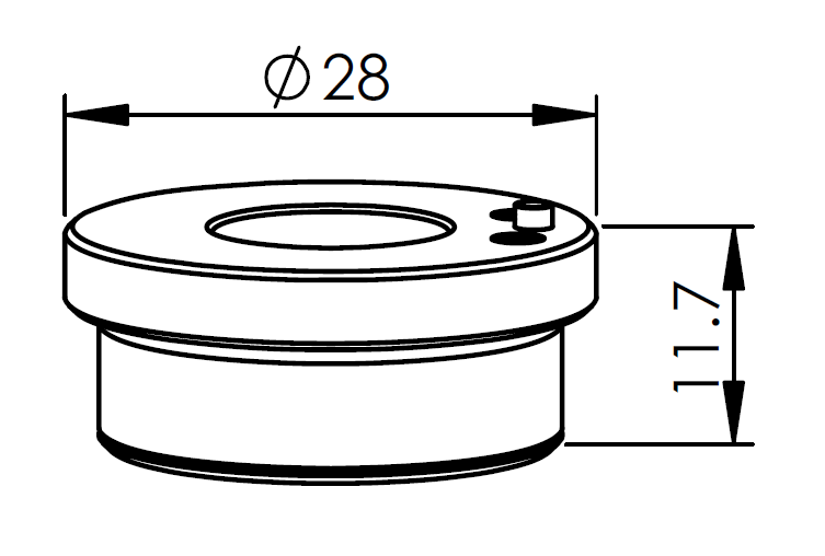 PT348-1051 PT-ORIGINAL NOZZLE HOLDER KT B2" CON
