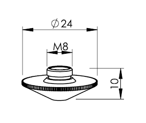 TR301-1497CPX TR-NOZZLE Ø 1.4 HD CP.