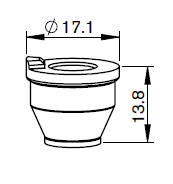 TR302-2406 PT-NOZZLE HOLDER KT M1.5&quot; KN