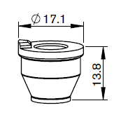 TR302-2406 PT-NOZZLE HOLDER KT M1.5" KN