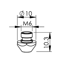 TR302-6199 TR-NOZZLE Ø 1.4 HD