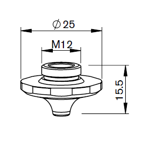 TR426-3327X TR-NOZZLE Ø 1.4 EAB